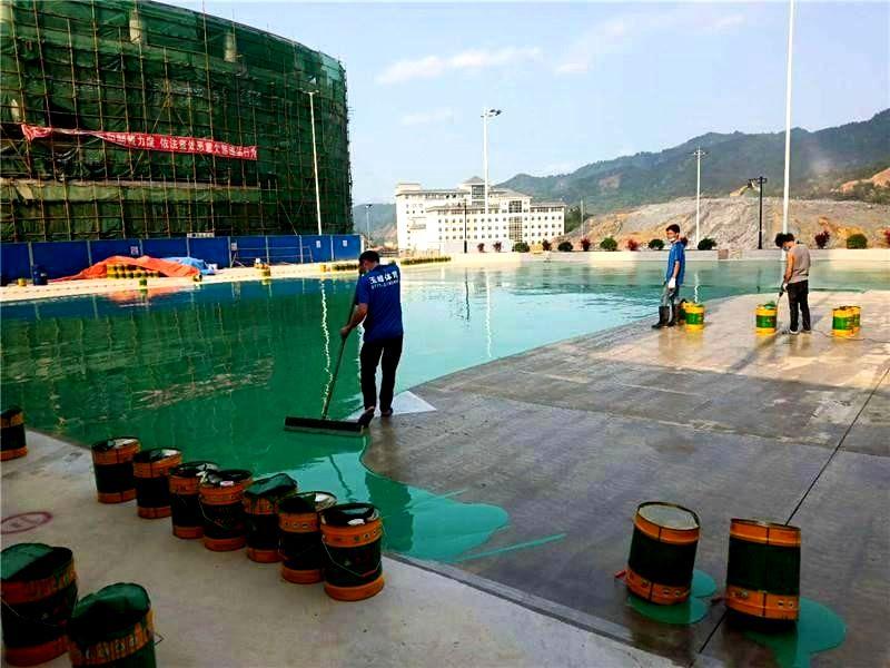 kaiyun·开云塑胶篮球场施工助力东兰深圳龙华学校，